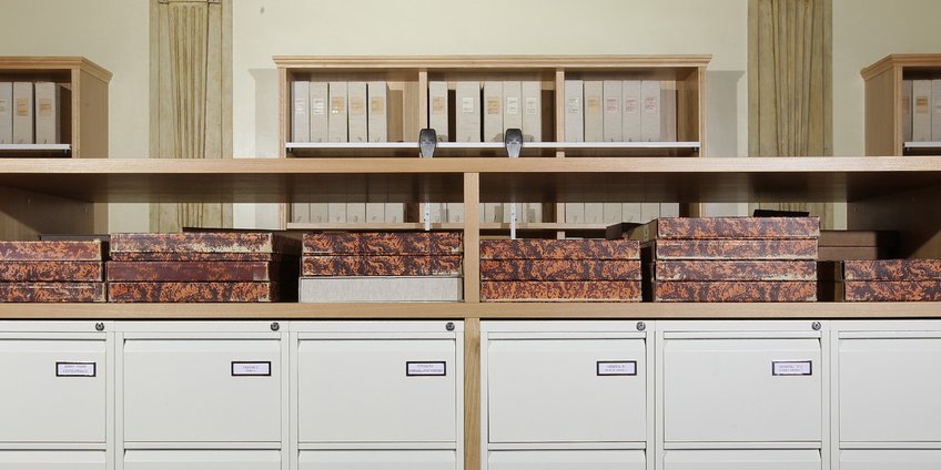 Die Fotothek im Salone Zuccari, Foto: Enrico Fontolan Die Fotothek im Salone Zuccari, Foto: Enrico Fontolan