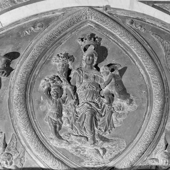 Antonio Pollaiuolo, Grabmal Innozenz VIII., 1492/1498, Vatikan, Sankt Peter Antonio Pollaiuolo, Grabmal Innozenz VIII., 1492/1498, Vatikan, Sankt Peter