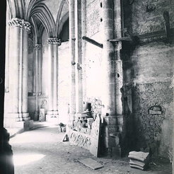 Napoli, San Lorenzo Maggiore, Veduta dell'interno