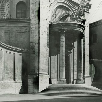 Rom, Sant'Andrea al Quirinale, Portal Rom, Sant'Andrea al Quirinale, Portal