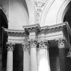 Vicenza, Santi Vito e Lucia in Aracoeli, Detail