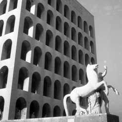 Rom, EUR, Palazzo della Civiltà del Lavoro