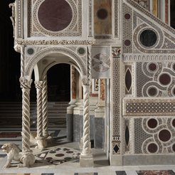 Cava de' Tirreni, Abbazia della Trinità, Kanzel, 1146/1170