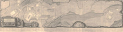 Francesco Piranesi, Pianta delle Fabriche esistenti nella Villa Adriana 1781, Taf. I–VI, 812 × 3105 mm (Foto: public domain)