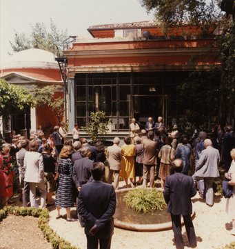 Eröffnung des Villino Stroganoff Eröffnung des Villino Stroganoff