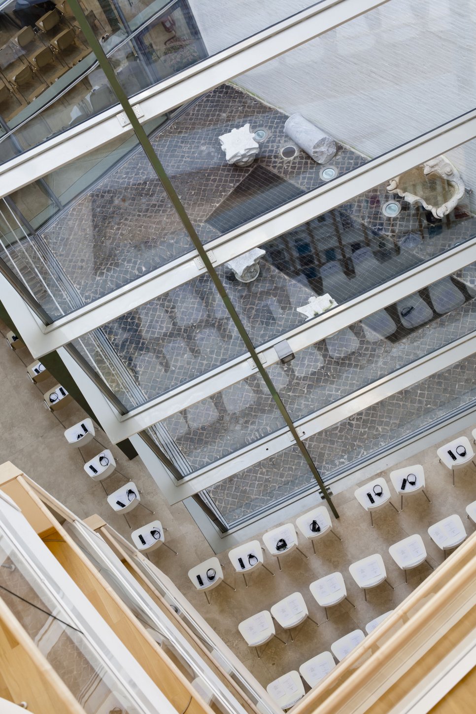 Vorbereitung für die Jubiläumsfeierlichkeiten im Neubau der Bibliotheca Hertziana