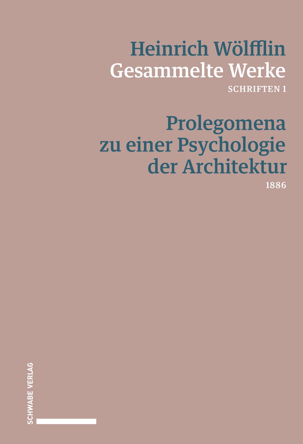 Prolegomena zu einer Psychologie der Architektur (1886)
