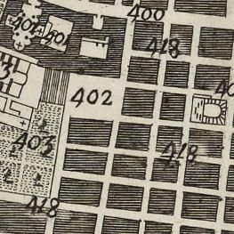 "Mappa topografica della città di Napoli e de' suoi contorni" (Duca di Noja 1775)