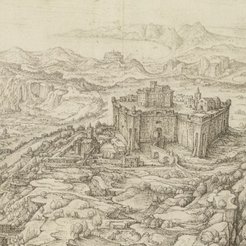 Jan van Stinemolen, Panorama von Neapel, 1582 (Detail)