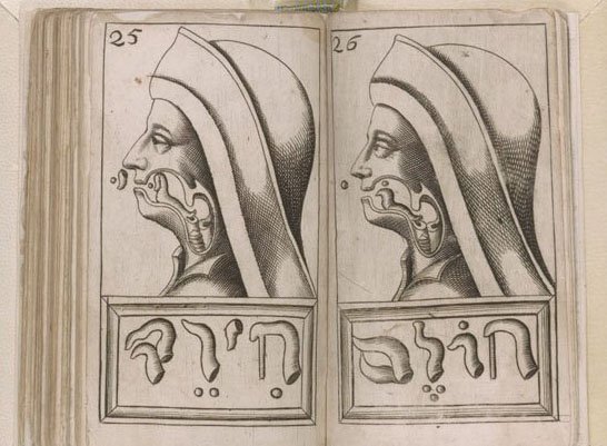 Franciscus Mercurius van Helmont, Alphabeti vere naturalis Hebraici brevissima delineatio (Sulzbach, 1667)