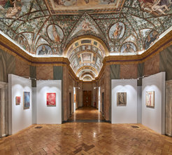 Exhibition view, 2024, Sala terrena, © Bibliotheca Hertziana, Enrico Fontolan