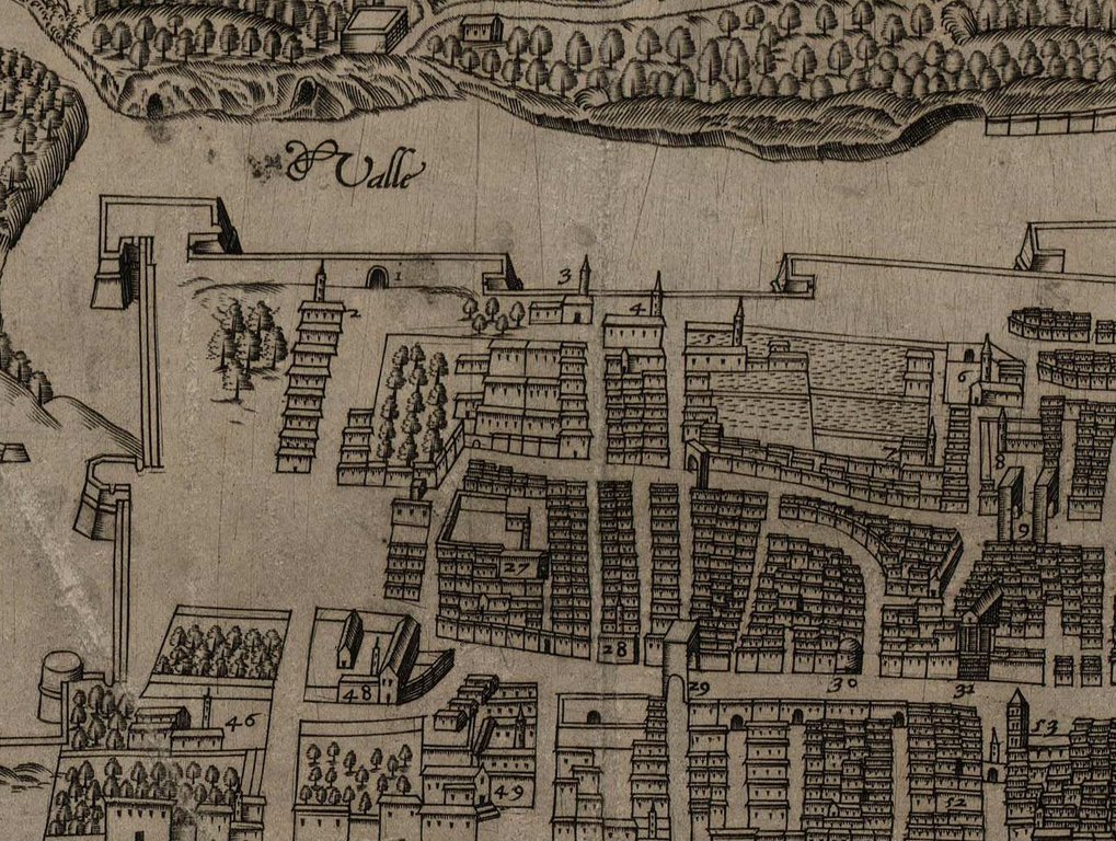 "Neapolis urbs ad verissimam effigiem […] nuper expressa" (Theti 1560)