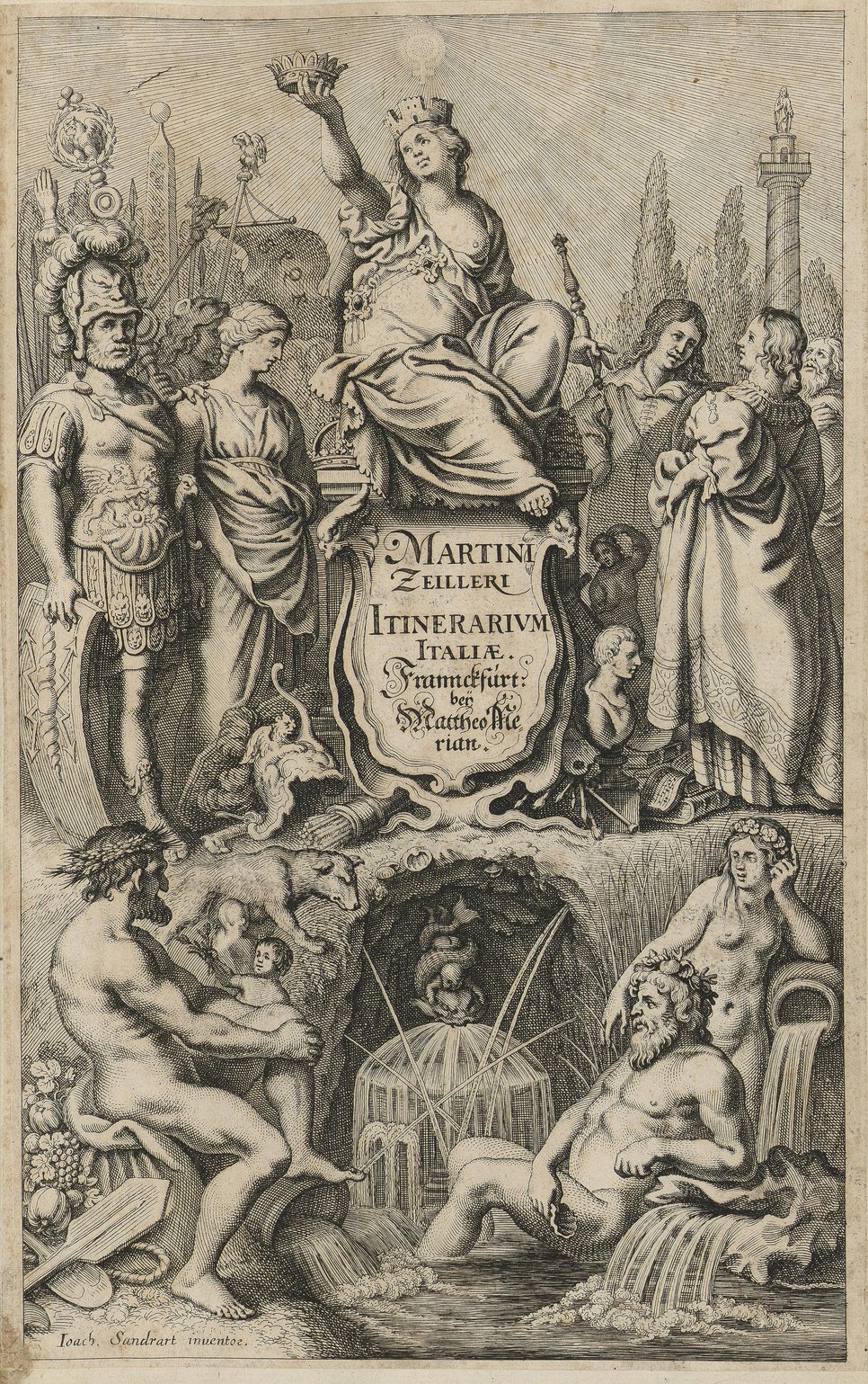 Martin Zeiller, Raiß-Beschreibung durch Italien, Frankfurt am Main 1640