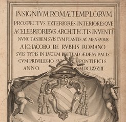 Giovanni Giacomo de Rossi, Insignivm Romæ Templorvm Prospectvs, Rom 1683