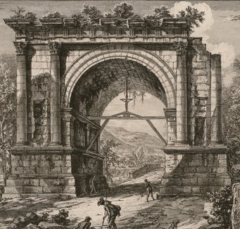Giovanni Battista Piranesi, Alcune vedute di archi trionfali, ed altri monumenti inalzati da Romani, Rom 1748 Giovanni Battista Piranesi, Alcune vedute di archi trionfali, ed altri monumenti inalzati da Romani, Rom 1748
