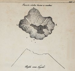 Johann Baptist Salvadori u. Christian Friedrich Haller, Notizen ueber den Vesuv und dessen Eruption vom 22. October 1822, Neapel 1823
