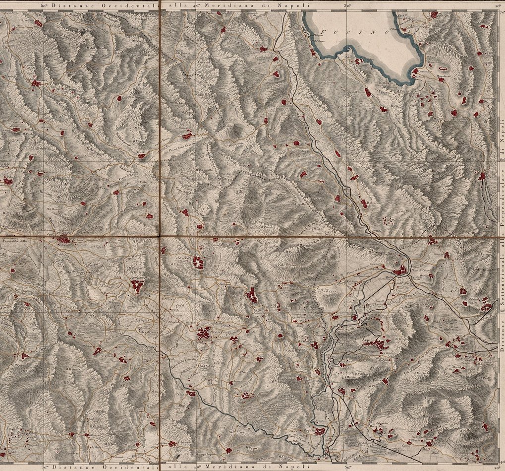 Giovanni Antonio Rizzi-Zannoni, Giuseppe Guerra,Atlante geografico del Regno di Napoli, Neapel 1804 Giovanni Antonio Rizzi-Zannoni, Giuseppe Guerra,Atlante geografico del Regno di Napoli, Neapel 1804