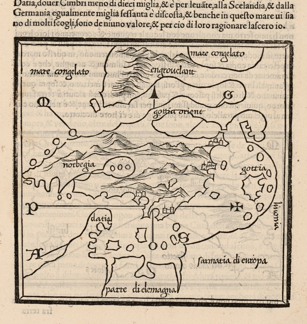 Benedetto Bordone, Isolario […] nel qual si ragiona di tutte l’isole del mondo, Venedig 1547