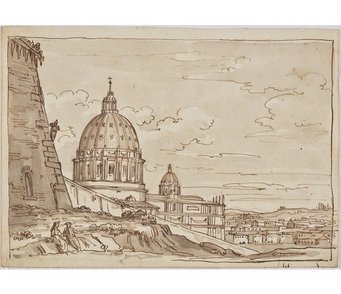 Rome, Bibliotheca Hertziana, inv. D10217: View of San Pietro in Vaticano Rome, Bibliotheca Hertziana, inv. D10217: View of San Pietro in Vaticano