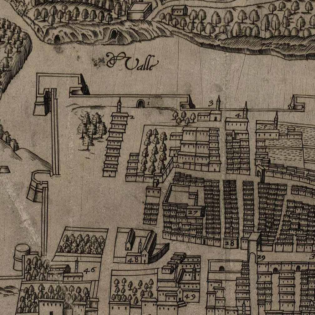 "Neapolis urbs ad verissimam effigiem […] nuper expressa" (Theti 1560)