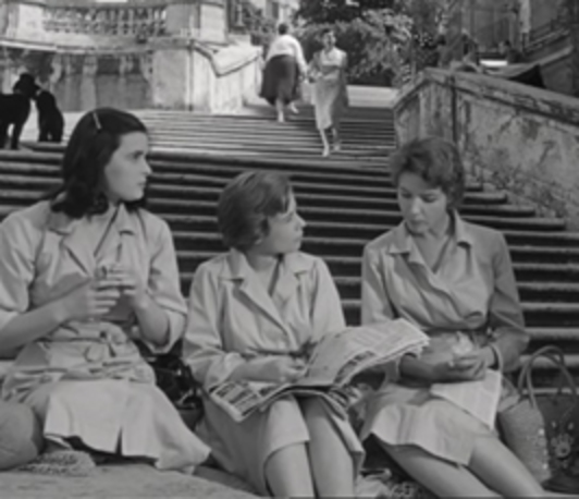 Il lavoro in città II:<i> Le ragazze di Piazza di Spagna</i> (Luciano Emmer, 1952) Il lavoro in città II:<i> Le ragazze di Piazza di Spagna</i> (Luciano Emmer, 1952)