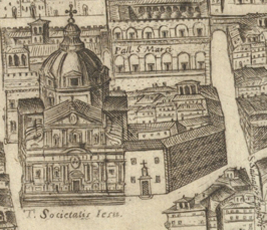 Siting and Constructing the Church of the Gesù: Situating a New Religious Order in the Center of Rome